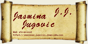 Jasmina Jugović vizit kartica